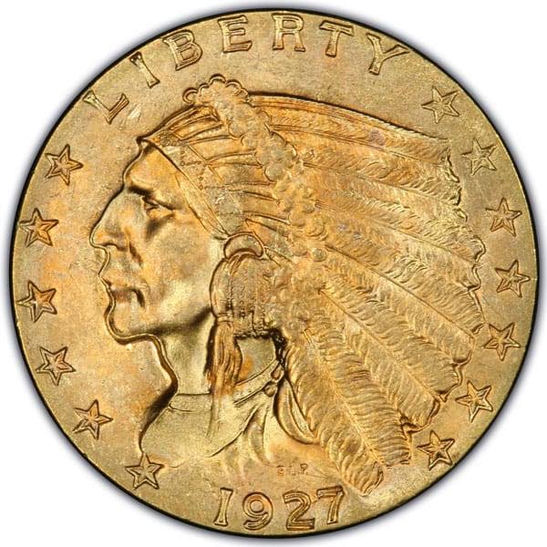 $2.50 Indian Head Gold Coin