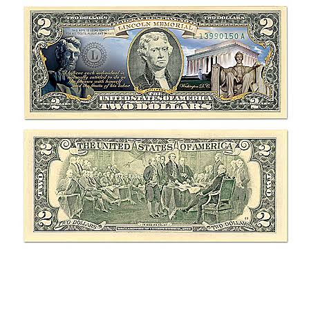 $2  Monuments Bills Collection With Display Box