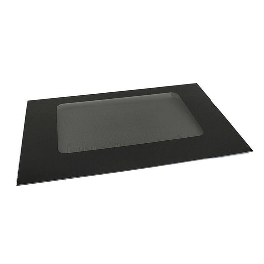 #Wb57k4, Range Oven Door Outer Panel (Black) (Replaces Wb57k0004, Wb57k10012)