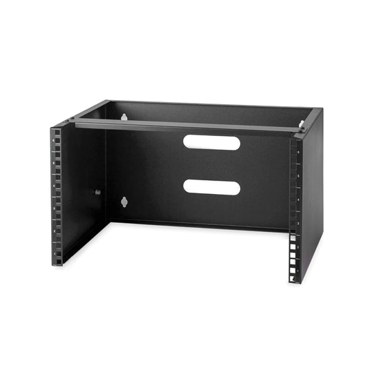 .Com 6u Wall Mount Network Rack 14 Inch Deep 19 Patch Panel Bracket For Shallow Server And It Equipment